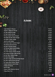 Mr Burger menu 1