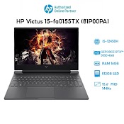 Laptop Hp Victus 15 - Fa0155Tx 81P00Pa I5 - 12450H|16Gb|512Gb|Rtx 3050 4Gb|15.6' 144Hz Hàng Chính Hãng