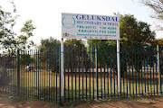 Geluksdal Secondary School in Brakpan, Ekurhuleni, where a 17-year-old Grade 12 pupil was electrocuted after she touched a metal door during a storm.