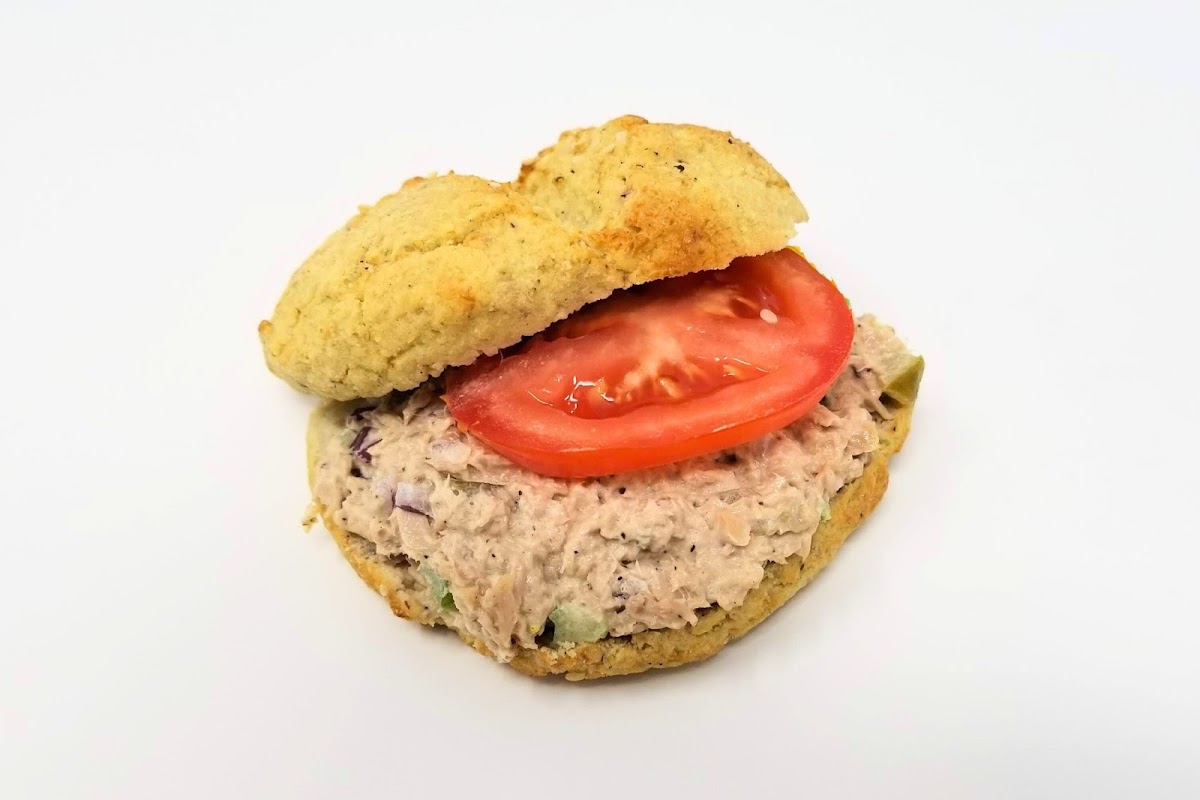 Keto Gluten-Free Tuna Olive Oil Sandwich