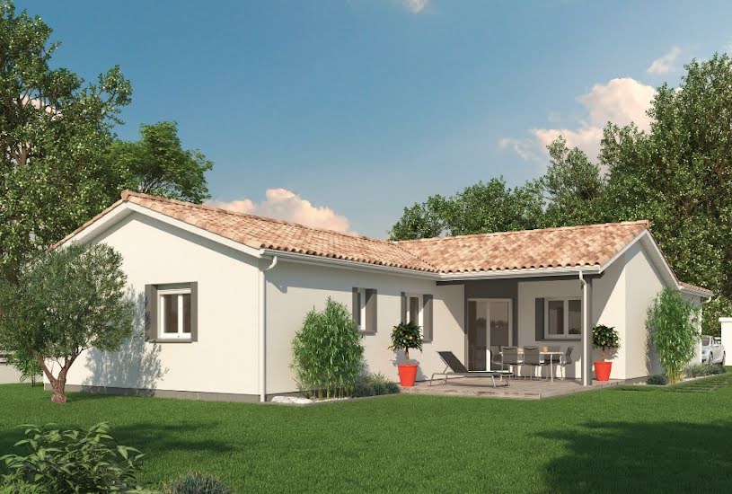  Vente Terrain + Maison - Terrain : 1 250m² - Maison : 91m² à Saint-Médard-de-Mussidan (24400) 