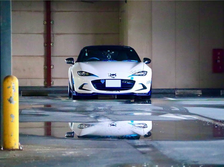 ロードスターの立体駐車場にて・コロナウイルスに負けるな・医療従事者にエールを❗️・two-kに関するカスタム事例の投稿画像3枚目