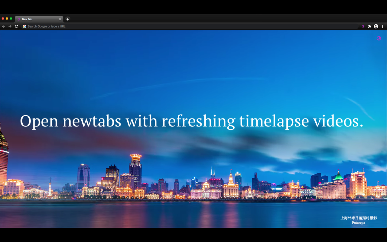 NewTime - NewTab Timelapse Preview image 0