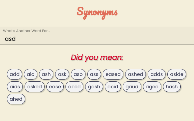 Synonym Finder Preview image 3