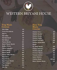 Western Biryani House menu 5