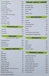 Moti Mahal Delux & King's Polo Lounge menu 2