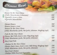 Bagicha menu 4