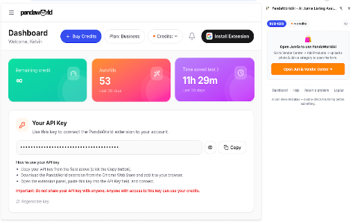 PandaWorldAI - AI Jumia Listing Assistant screenshot 4
