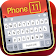 Thème de clavier Phone11 icon