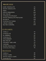 Glee Dessert menu 5