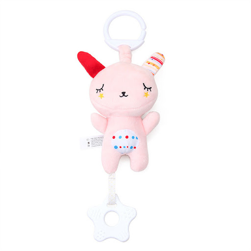 Title 4, Baby Multifunctional Bear and Rabbit Teether Pl...