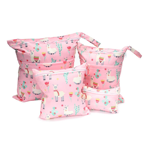 Title 9, Cartoon Printing Four-piece Diaper Bag Storage ...