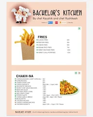 Bachelor's Kitchen menu 2