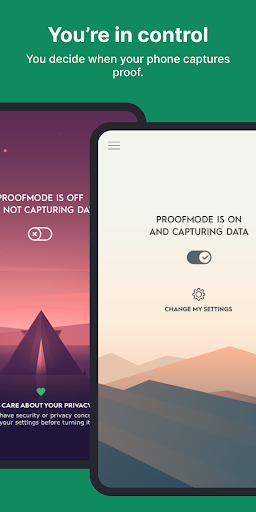 Screenshot Proofmode: Verifiable Camera