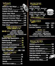 Le Wrap Factorie menu 1