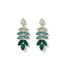 Peyton Petal Glass Drop Earring