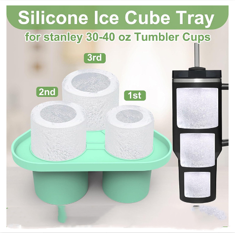 Title 4, Quick-frozen Household Edible Silicone Ice Cube...