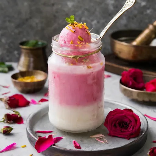 Rose Kulfi Falooda