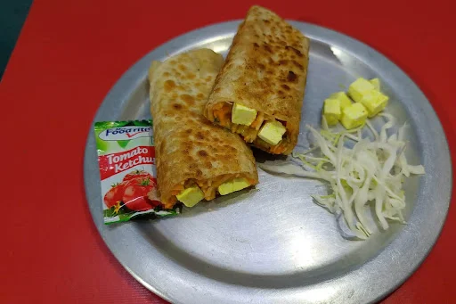 Veg Schezwan Paneer Frankie