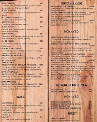 Tandoor Factory menu 1