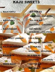 Aggarwal Sweets India menu 4