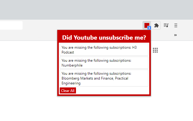 Did Youtube unsubscribe me? Preview image 0