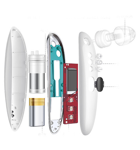 Title 6, Electric Blackhead Suction Device Facial Acne P...