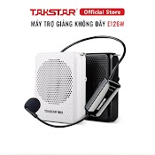 Máy Trợ Giảng Không Dây Takstar E126W Bluetooth, Nhỏ Gọn, Công Suất 8W, Mic Nhạy Chính Hãng Cao Cấp Bảo Hành 1 Năm