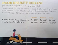 Biryani Batees menu 7