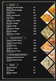 The Kapil's Kitchen menu 2