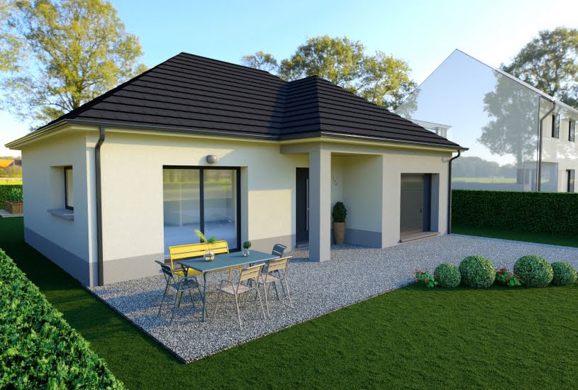  Vente Terrain + Maison - Terrain : 1 500m² - Maison : 100m² à Neufchâtel-en-Bray (76270) 