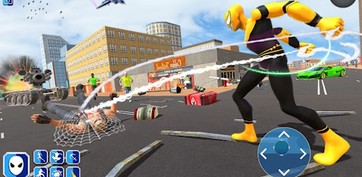 Screenshot Spider Rope Hero: Black Spider