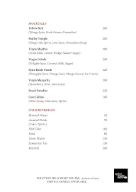 Golden Ace Bar & Grill menu 7