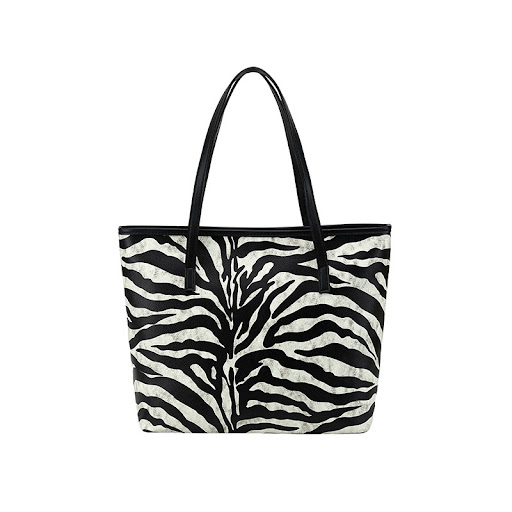 Title 6, Large-capacity leopard-print portable underarm ...