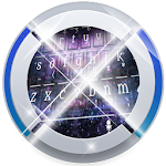 Lavender Galaxy Keypad Art Apk