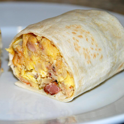 Ready and Hot Bacon Burrito 