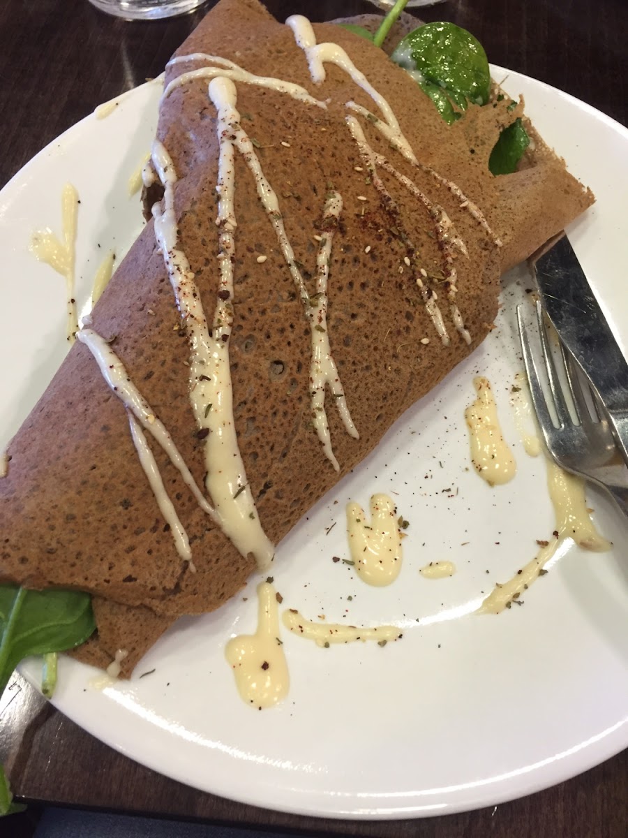 Turkish Crepe (substitute buckwheat crepe)