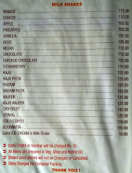 Sainath Tea & Coffee House menu 1