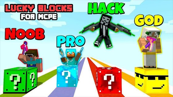 Insights and stats on Lucky block race map for MCPE