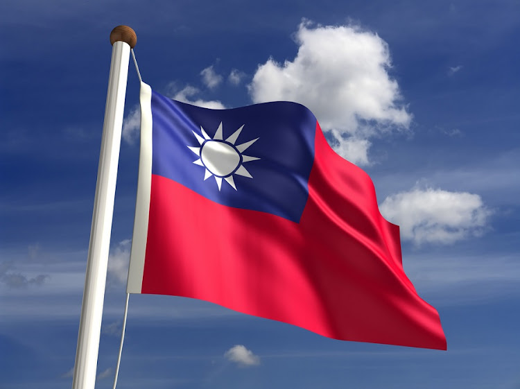 Taiwan flag. Picture: SUPPLIED