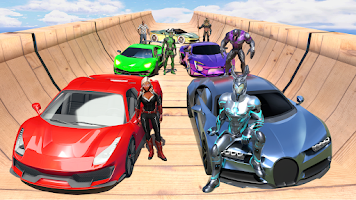 Car Games: GT Spider Car Stunt Screenshot