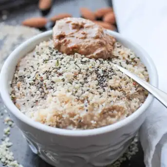 No Sugar Added Blueberry Almond Overnight Oats - Budget Bytes