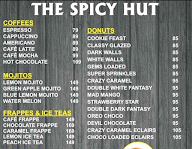 The Spicy Hut menu 1