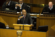 President Jacob Zuma in Parliament on 31 August 2017.