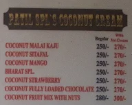 Patil Juice Centre menu 1