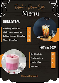 Drink And Drive Cafe menu 2