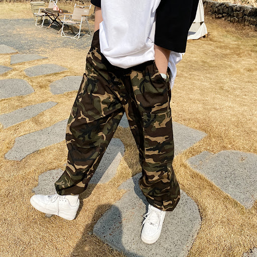Title 2, Womens Camouflage Workwear Loose Straight Leg ...