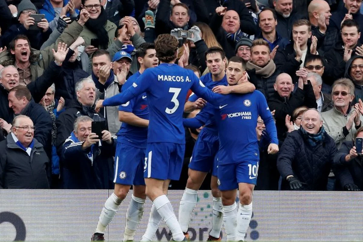 Chelsea hijgt in de nek van Lukaku en co na zakelijke overwinning tegen Brighton
