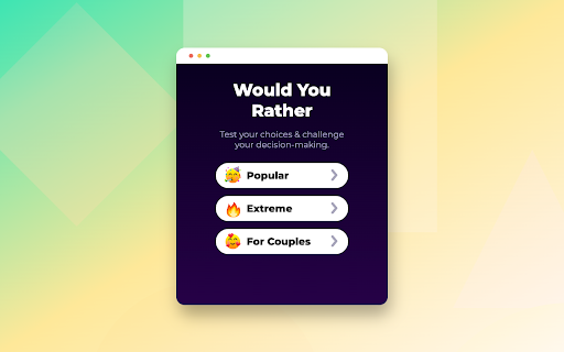 Would You Rather