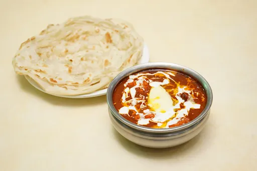 Butter Chicken With 2 Parotta